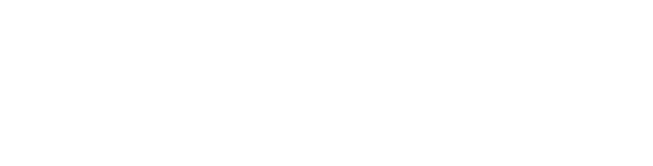 Logo azienda Dark Tower bianco